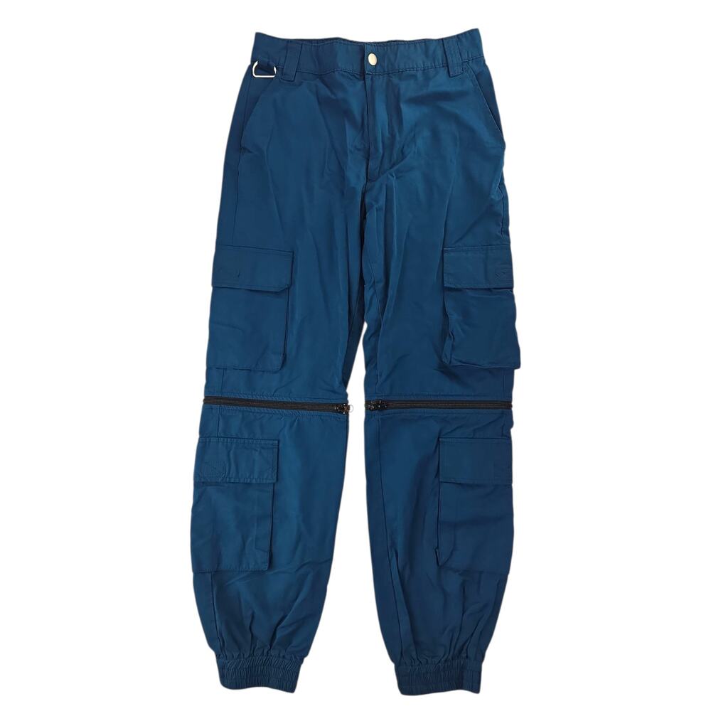 Urban Outfitters | Blue Zip Off Utility Joggers | Size 0